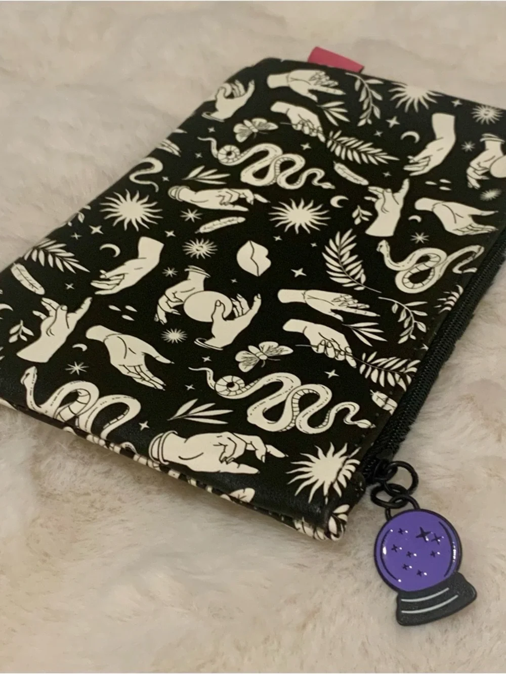 Ipsy Cosmetic Bag Spooky Season Set - Red, Black, Purple, Black & White - Picture 5 of 5